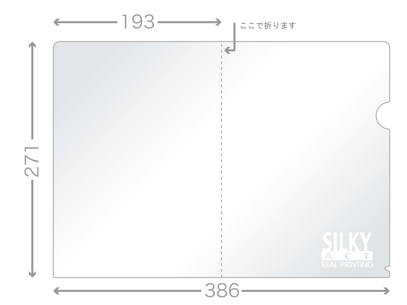 B5クリアファイル