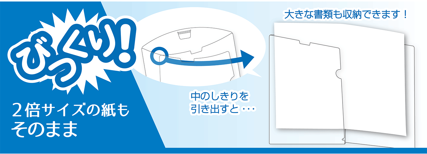 びっクリアファイル説明4
